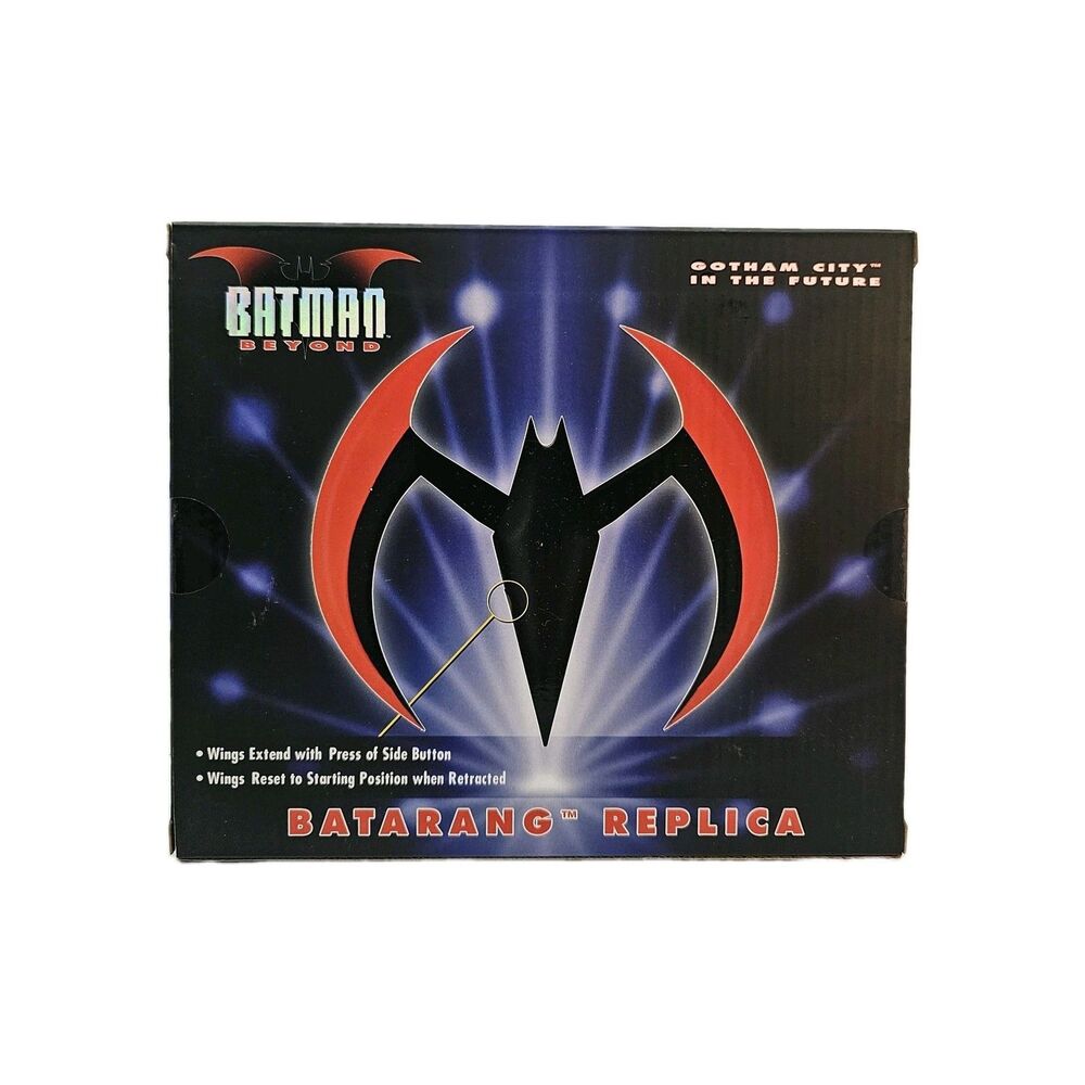 NECA Batman Beyond Batarang Prop Replica, New Sealed In Box